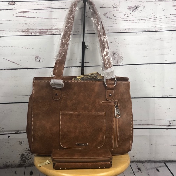 Montana West Bling Bling Concealed Carry Tote NWT - Picture 3 of 8